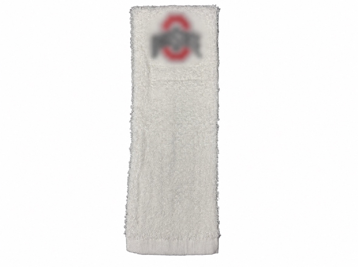 Columbus Scarlet & Gray Towel