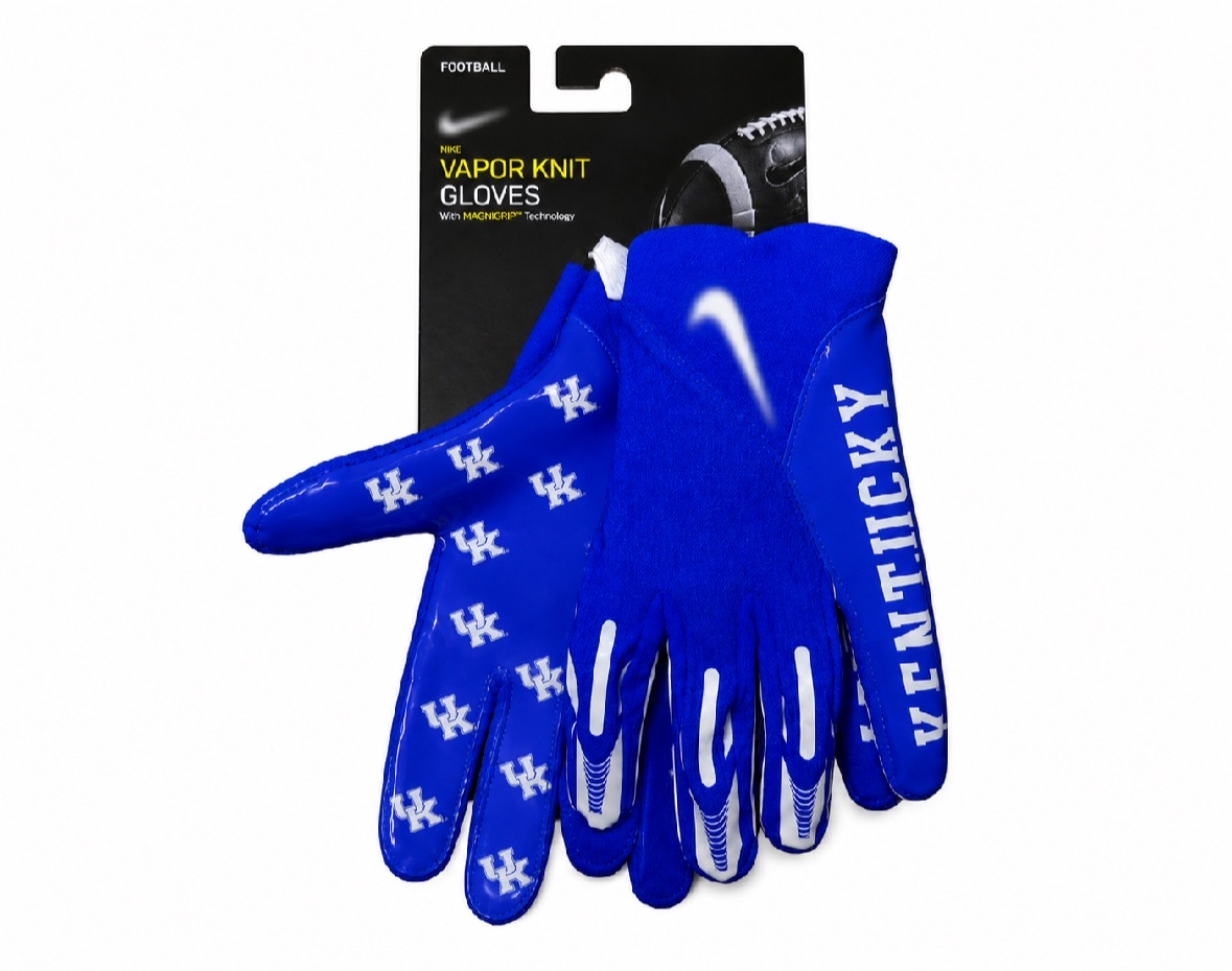 Lexington Blue & White Gloves